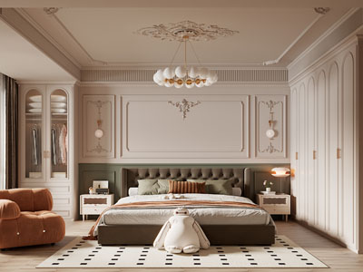 法式轻奢卧室