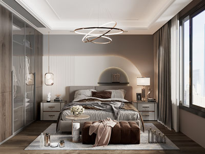 现代卧室
