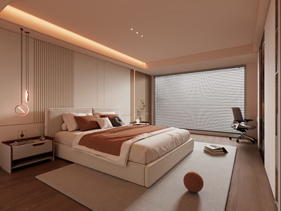 现代卧室