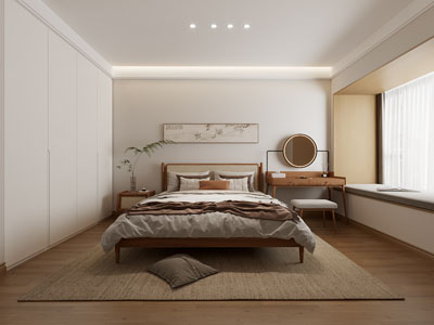 新中式卧室