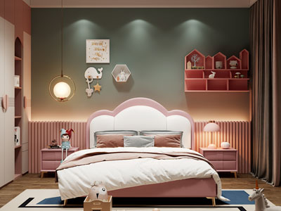 现代卧室 儿童房