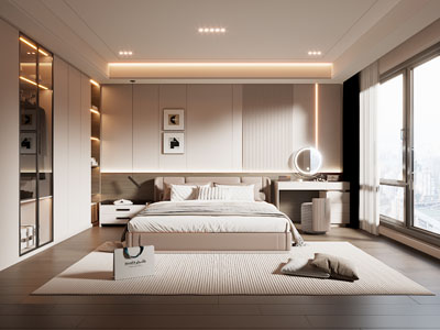 现代卧室