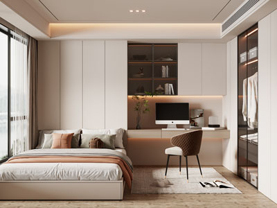现代榻榻米卧室