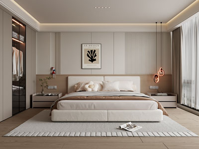 现代卧室