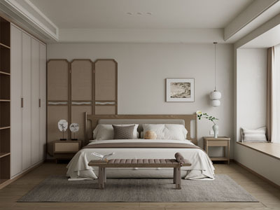 新中式中古风卧室