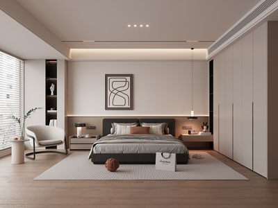 现代卧室