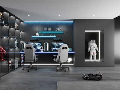 现代电竞游戏房