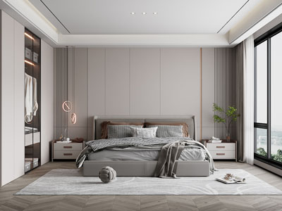 现代卧室