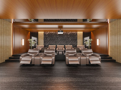 现代视听室 影音室