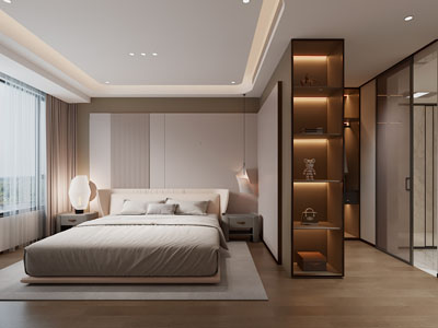 现代主卧室