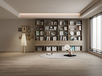 现代中古风书柜