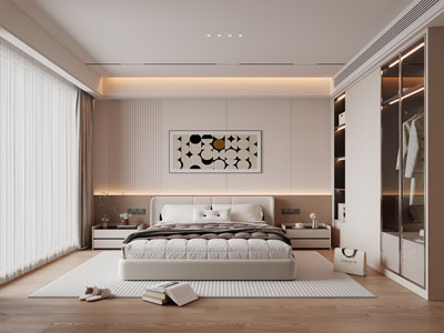 现代卧室