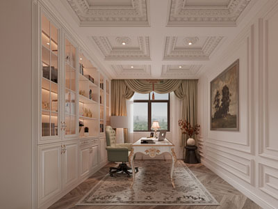 美式书房