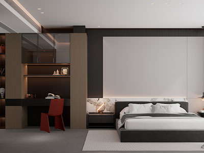 现代卧室