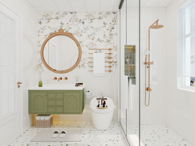 现代轻奢卫浴间 洗手间