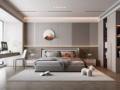 现代卧室