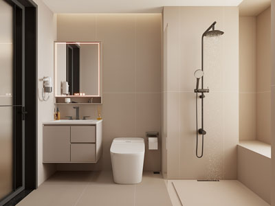 现代卫浴间 洗手间