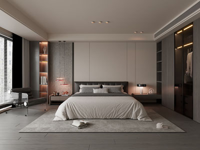 现代卧室