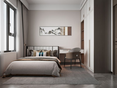 新中式卧室