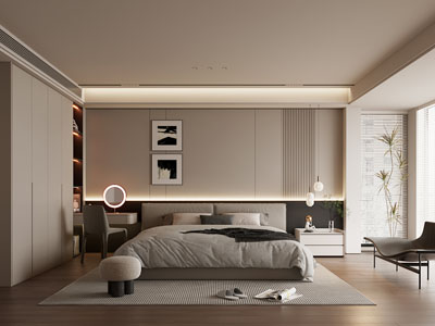 现代卧室