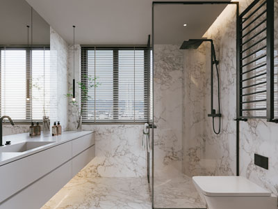 现代卫浴间 洗手间