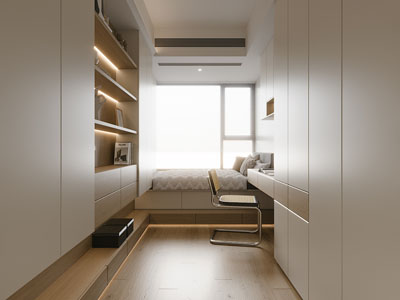 现代榻榻米卧室