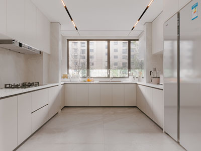 现代奶油风厨房