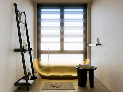 现代卫浴间 洗手间