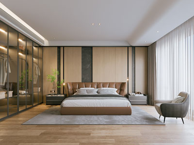 现代卧室
