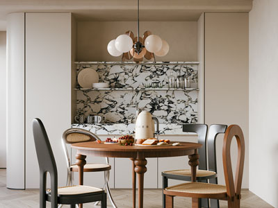 现代中古风餐厅