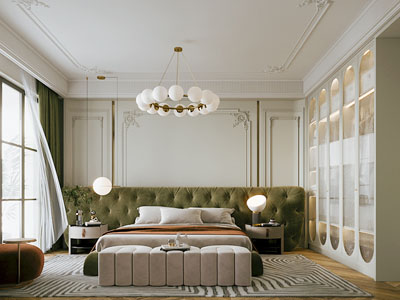 法式轻奢卧室