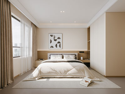 现代卧室