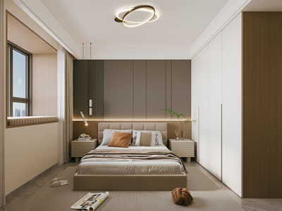 现代卧室