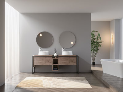 现代卫浴间 洗手间