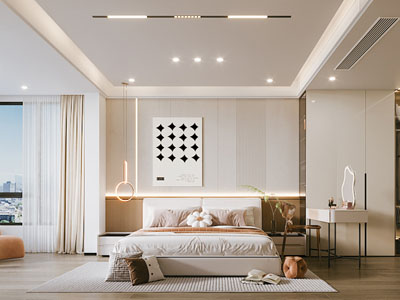 现代卧室
