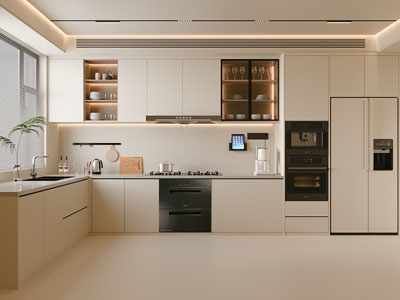 现代奶油风厨房