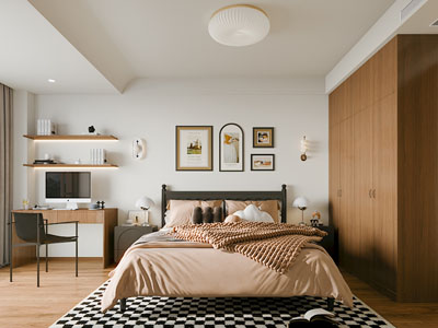 法式中古风卧室