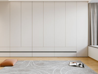 现代衣柜3d模型 现代衣柜