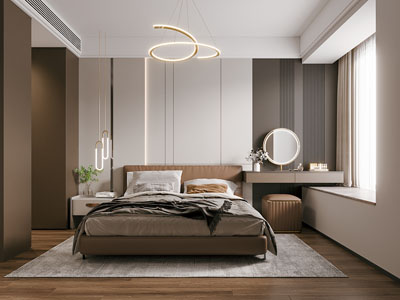 现代卧室