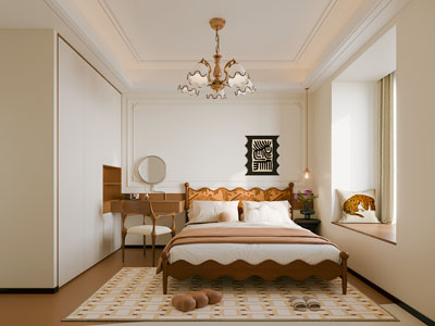 法式中古风卧室
