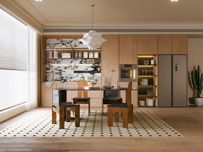 现代中古风餐厅