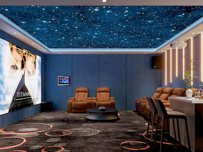 现代视听室 影音室