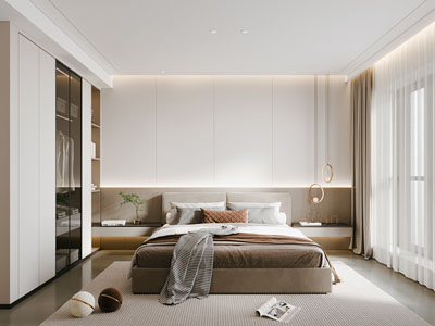 现代卧室