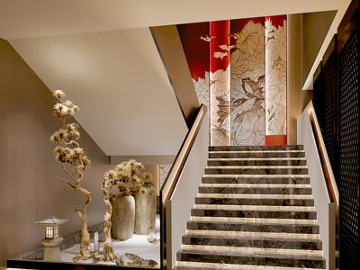 新中式楼梯间