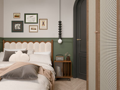 法式中古风卧室