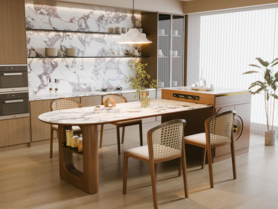 现代中古风餐厅