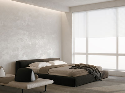 现代卧室 双人床