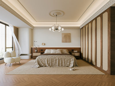 法式中古风卧室