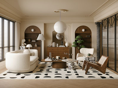 法式中古风客厅