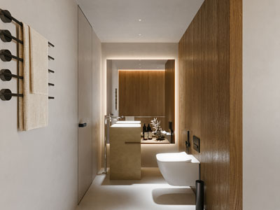 现代卫浴间 洗手间